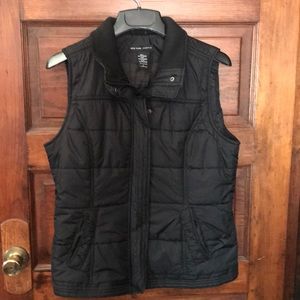 Black nylon vest